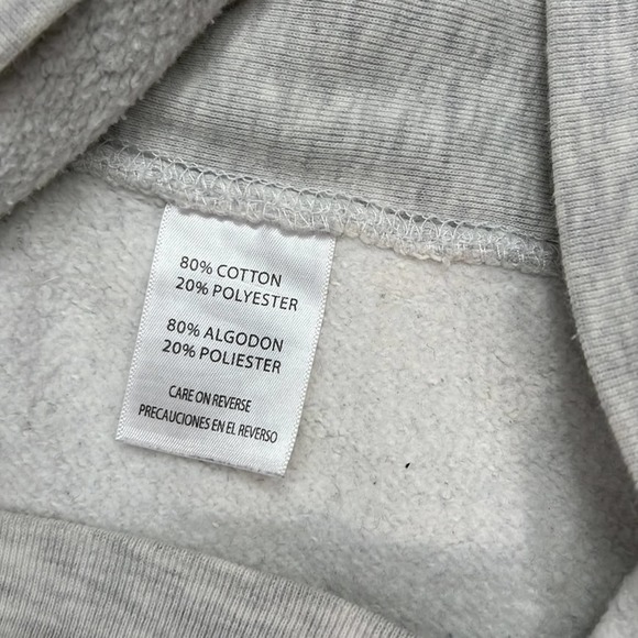 Michigan Wolverines Athletic Dept. crew neck long sleeve sweatshirt light gray S - Picture 6 of 7